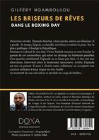 Couverture du livre « Les briseurs de rêves dans le boxing day » de Ngamboulou Gilfery aux éditions La Doxa