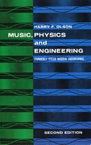 Couverture du livre « Harry f. olson : music, physics and engineering. - ouvrage de reference en anglais » de Harry F. (Aut Olson aux éditions Dover