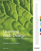 Couverture du livre « Learning Web Design » de Jennifer Niederst Robbins aux éditions O Reilly