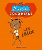 Couverture du livre « AKISSI Coloriage - Les Jeux export » de Marguerite Abouet aux éditions Gallimard-jeunesse