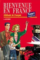 Couverture du livre « BIENVENUE EN FRANCE ; niveau 1 » de Monnerie-Goarin-A aux éditions Didier