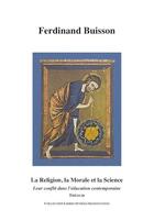 Couverture du livre « La religion, la morale et la science » de Ferdinand Buisson aux éditions Theolib