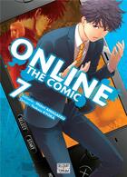 Couverture du livre « Online the comic Tome 7 » de Midori Amagaeru et Tsukasa Kyoka aux éditions Delcourt
