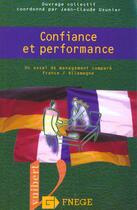 Couverture du livre « La theorie de la confiance » de Usunier aux éditions Vuibert