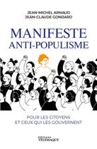 Couverture du livre « Manifeste anti-populisme » de Jean-Michel Arnaud aux éditions Telemaque
