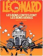 Couverture du livre « Léonard Tome 29 : Les bons contes font les bons génies » de Bob De Groot et Turk aux éditions Lombard