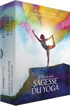 Couverture du livre « L'oracle de la sagesse du yoga » de Anthony Salerno aux éditions Medicis