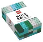 Couverture du livre « Lego note brick (blue-green) » de  aux éditions Abrams Uk