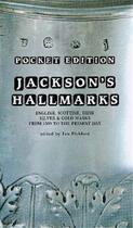 Couverture du livre « Jackson's hallmarks (pocket edition) » de Pickford Ian aux éditions Acc Art Books