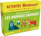 Couverture du livre « Activités Montessori ; découvre et nomme les animaux » de Agnese Baruzzi et Juliette Saumande et Chiara Piroddi aux éditions Hachette Enfants