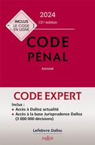 Couverture du livre « Codes pénal et procédure pénale (édition 2024) » de Carole Gayet et Yves Mayaud et Paul Cere aux éditions Dalloz