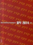 Couverture du livre « 2014 » de Revue Spy aux éditions Epel