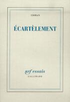 Couverture du livre « Ecartelement » de Emil Cioran aux éditions Gallimard