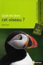 Couverture du livre « Quel est donc cet oiseau ? » de Detlef Singer aux éditions Nathan