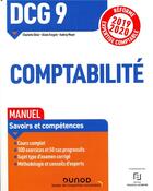 Couverture du livre « DCG 9 ; comptabilité ; manuel (édition 2019/2020) » de Charlotte Disle et Alexis Fargeix et Audrey Meyer aux éditions Dunod