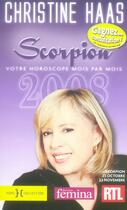 Couverture du livre « Scorpion (édition 2008) » de Christine Haas aux éditions Hors Collection