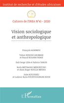 Couverture du livre « Cahiers de l'IREA t.41 : vision sociologique et anthropologique (édition 2020) » de Cahiers De L'Irea aux éditions L'harmattan