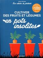 Couverture du livre « Les cahiers du jardinier : cultiver des fruits et légumes en pots insolites » de Andrew Mikolajski aux éditions Marabout