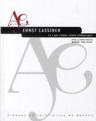 Couverture du livre « Ernst Cassirer et l'art comme forme symbolique » de Muriel Van Vliet aux éditions Pu De Rennes