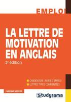 Couverture du livre « La lettre de motivation en anglais (2e édition) » de Fabienne Mercier aux éditions Studyrama
