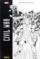 Couverture du livre « Civil War » de Steve Mcniven et Mark Millar aux éditions Panini