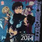 Couverture du livre « Blue exorcist : calendrier (édition 2014) » de Kazue Kato aux éditions Kaze