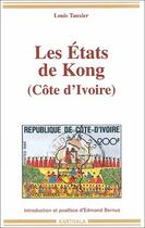 Couverture du livre « Les états de Kong » de Louis Tauxier aux éditions Karthala