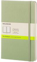 Couverture du livre « Carnet blanc grand format rigide sauge » de  aux éditions Moleskine