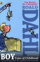 Couverture du livre « Boy: tales of childhood » de Roald Dahl aux éditions Children Pbs