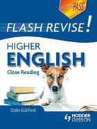 Couverture du livre « How to Pass Flash Higher English » de Eckford Colin aux éditions Hodder Education Digital