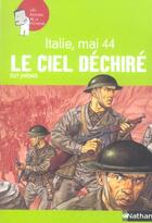 Couverture du livre « Italie, mai 44 ; le ciel déchiré » de Jimenes Guy aux éditions Nathan