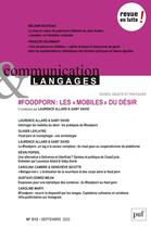 Couverture du livre « Communication et langages 2022, n.213 » de  aux éditions Puf