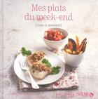 Couverture du livre « Mes plats du week-end, légers & gourmands » de Solveig Darrigo-Dartinet aux éditions Solar