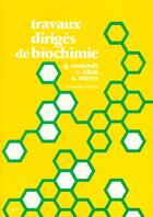 Couverture du livre « Travaux Diriges De Biochimie (2eme Edition) » de Coutouly G aux éditions Doin