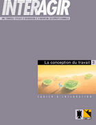 Couverture du livre « Interagir cahier d integration n 03 la conception du travail » de Genevieve Fournier aux éditions Septembre