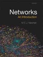 Couverture du livre « Networks: An Introduction » de Newman Mark aux éditions Oup Oxford