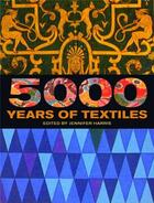 Couverture du livre « 5000 years of textiles - pocket edition (paperback) » de Jennifer Harris aux éditions British Museum