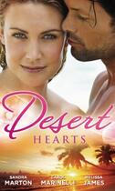 Couverture du livre « Desert Hearts (Mills & Boon M&B) » de Melissa James aux éditions Mills & Boon Series