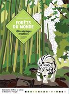 Couverture du livre « Coloriages mystères forêts du monde » de Nathalie Bouathong aux éditions Hachette Pratique