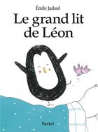 Couverture du livre « Le grand lit de Léon » de Emile Jadoul aux éditions Ecole Des Loisirs