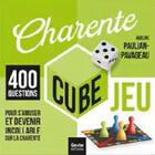 Couverture du livre « Cube jeu ; Charente ; 400 questions pour s'amuser et devenir incollable sur la Charente » de Adeline Paulian-Pavageau aux éditions Geste