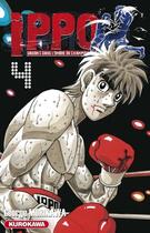 Couverture du livre « Ippo - saison 5 ; dans l'ombre du champion Tome 4 » de George Morikawa aux éditions Kurokawa