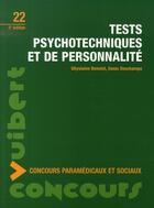 Couverture du livre « Tests psychotechniques et de personnalité » de Adeline Benoist aux éditions Vuibert