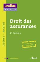 Couverture du livre « Droit des assurances (2e édition) » de Loic De Graeve aux éditions Breal