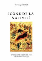 Couverture du livre « Icône de la nativité » de Georges Drobot aux éditions Bellefontaine
