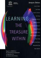 Couverture du livre « Learning : the treasure within » de  aux éditions Unesco