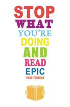 Couverture du livre « Stop what you're doing and read epic page-turners » de Victor Hugo et Alexandre Dumas aux éditions Random House Digital