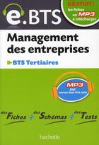 Couverture du livre « E.BTS, management des entreprises » de J.B. Ducrou aux éditions Hachette Education