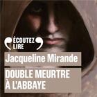 Couverture du livre « Double meurtre à l'abbaye » de Jacqueline Mirande aux éditions Gallimard Jeunesse Audio