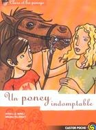 Couverture du livre « Clara et les poneys 8 - un poney indomptable » de Mireille Mirej aux éditions Pere Castor